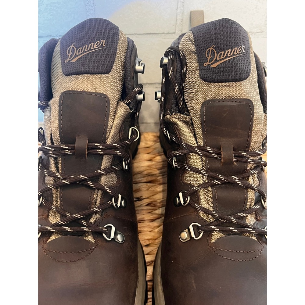 Danner Sandy Ridge 4.5 Brown Leather Work Boots Mens 14 D EH SR 11322